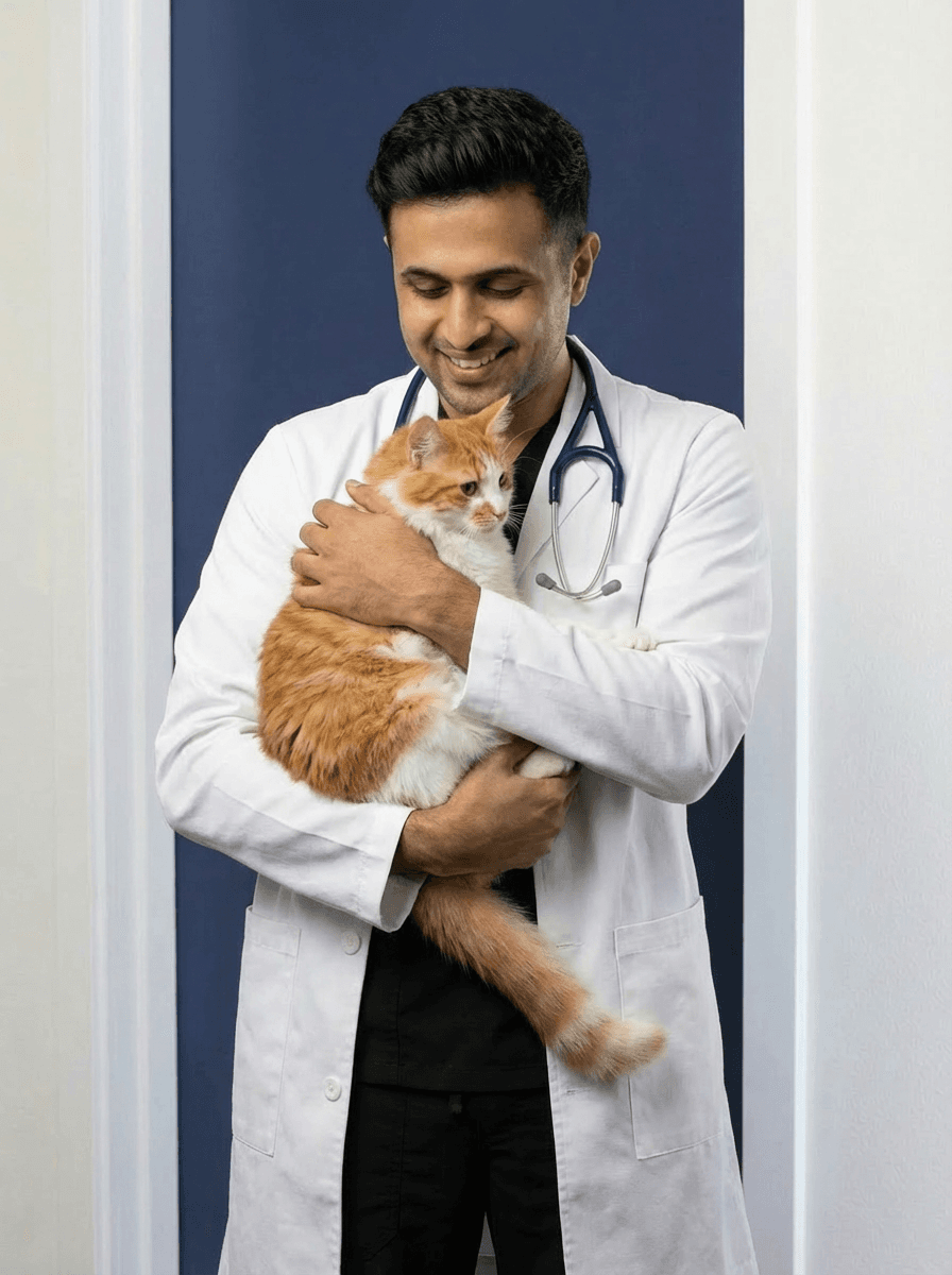 Dr. Ashvin Dhankhar - Medical Director and Veterinarian at OC Vet Animal Hospital Laguna Woods